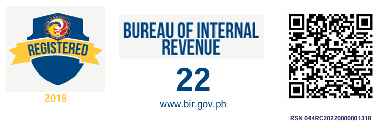 BIR Registration Seal Badge